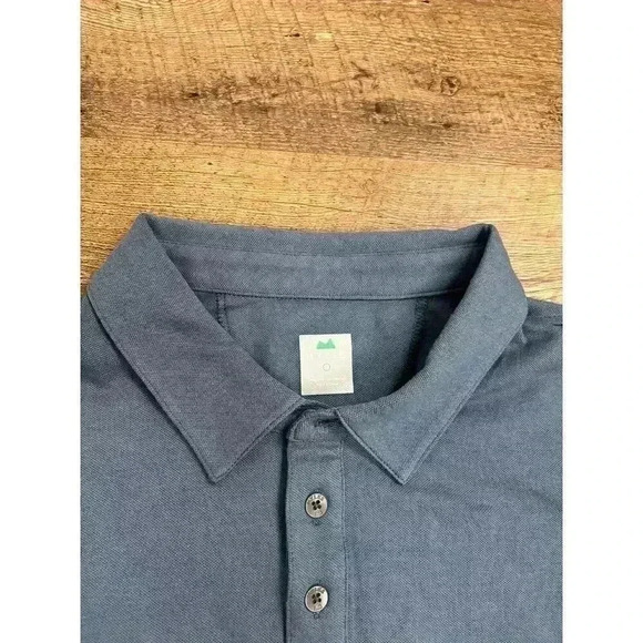 Myles Apparel Tour Polo Golf Men's XL Blue Short Sleeve Breathable Spandex Modal - Picture 2 of 12